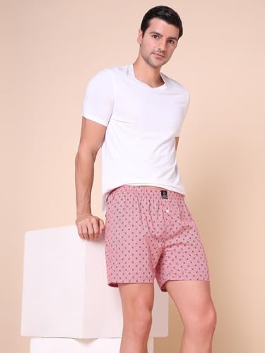 Image of Urban Scottish Ultra-Comfortable Men's Boxer Pants - 100% Cotton Material with A Stylish Print - Soft and Stretchy Elastic Waist Band - Dynamic Movement and Hardwearing Stitching - Breathable with A Gentle Snug Fit