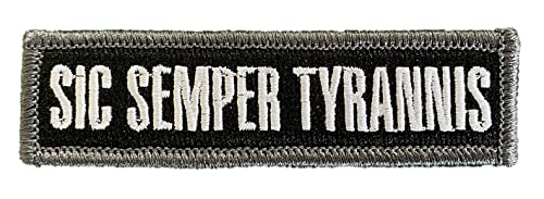 Gadsden and Culpeper Tactical Sic Semper Tyrannis Subdued Patch