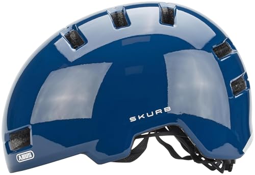 Abus Skurb Blu Mezzanotte Casco Da Citta' Misura L - 3