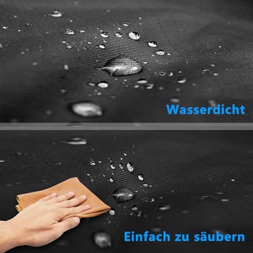 Alfheim Universal Kofferraumschutz für Hunde - Reißfeste und wasserdichte Kofferraum-Hundematte - rutschfeste waschbare Kofferraumabdeckung mit Seitenschutz，Geeignet für Autos, LKW, SUV