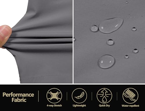 Image of Little Donkey Andy Women's Quick Dry Lightweight Stretch Shorts Outdoor Short Active Hiking Golf