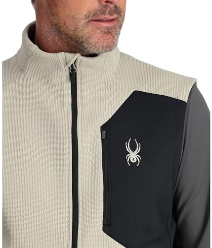 Image of Spyder Men's Bandit Full Zip Fleece Vest