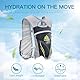 Geila Trinkrucksack Laufen, Trinkweste Outdoorsport Trail Marathoner Running Race Leichter Rucksack für Männer & Frauen