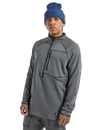 Image of Burton Men's Men's Stockrun Grid Half-zip Fleece