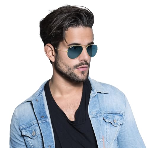 Image of Ray-Ban RB3025 Classic Polarized Aviator Sunglasses