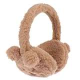 [FOYTOKI] 防寒カバー付きキッズイヤーマフ かわいい動物デザイン 耳全体を包む保温仕様 冬の外遊びに 男女兼用 ランダムカラ