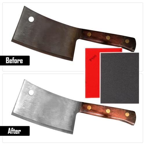 30 Stück Schleifschwamm 400/600/800 Körnung Handschleifblöcke Schmirgelpapier Waschbar Wiederverwendbar zum Schleifen, Polieren Metall, Holz, Stahl, Edelstahl