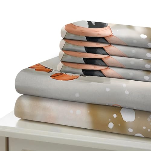 Housse de couette King 220x240cm microfibre imprimée 3D - 7
