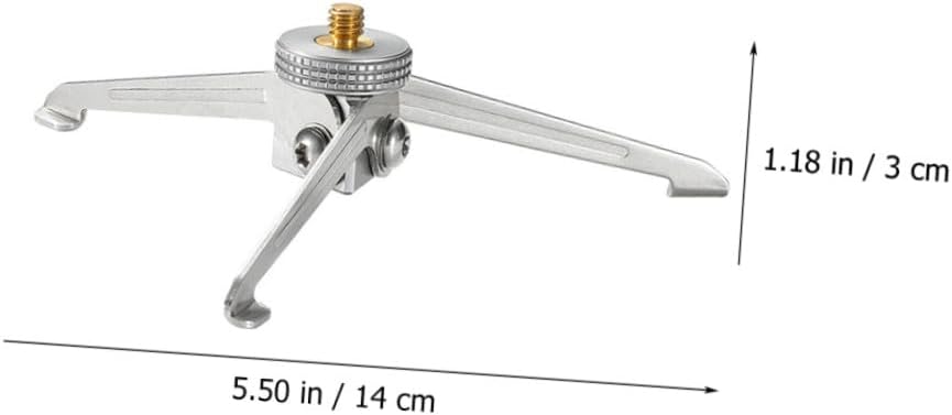 Foldable Mini Camera Tripod and Adjustable Phone Tripod for Camping Light Holder for Outdoor Photo and Video Recording