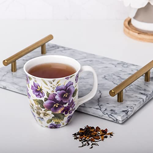 Taza McIntosh Chintz Purple Pansies 375 ml miniatura 3