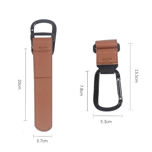 Miniatura 9 de Balala Ganchos Carro Bebe 2 Un, Mosquetón Universales, Multifuncional Bebé Clips De Carrito Bolsa De Cochecito Ganchos Cochecito Andador Para Colgar Bolsas, Mochila, Manillar Carrito Bebé - 15kg