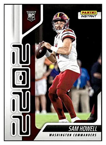 Sam Howell Rc 2022 Panini Instant Year One /874 Rookie #Y37 Commanders Nm+-Mt+ Nfl Football #TOP21