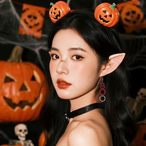 Halloween Earrings Set Holiday Stud Earring Set Spider Pumpkin Ghost Witchy Skull Pumpkin Ghost Bat Web Skull Ddrop Dangle Earring Jewelry Gifts3