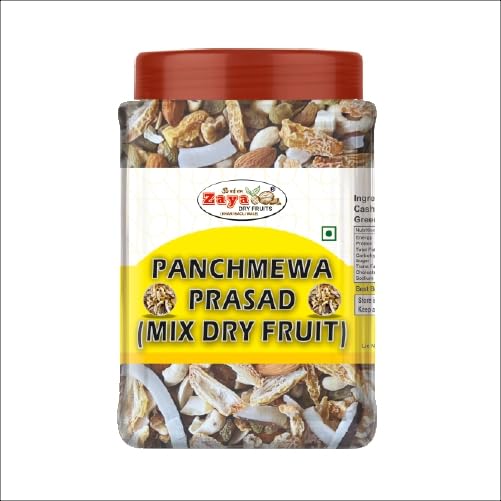 Zaya 200gm Panchmewa Prasad, Mix Dry Fruit, Prasadam, Mata Viashno Devi Prasad, Ideal For Pooja I Mix of Kaju, Badam, Sliced Coconut, Sliced Dry Dates, Raisins (B0D9QPL1LS) Amazon Price History, Amazon Price Tracker