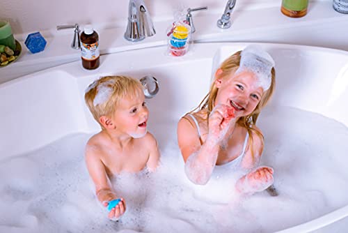 Punkin Butt Bubble Bath Dough - Natural Handmade Moldable Soap for Colorful Sensory Play at Bath Time