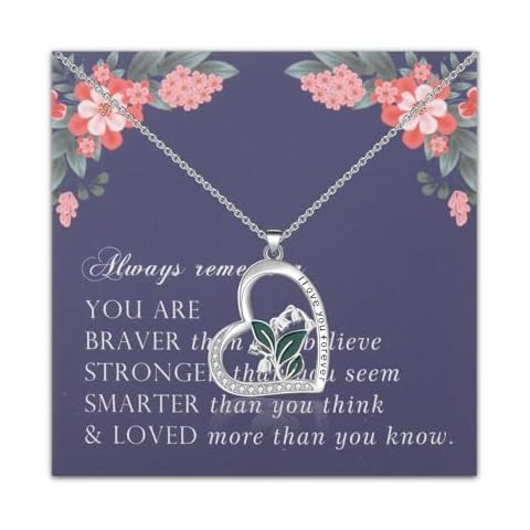 FEELMEM May Lily Of The Valley Pendant Necklace Cover