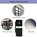 OYOCAM Magnetic Camera Mount Magnetic Mount Base Stand with Rubber Coated Base Holder, 1/4 inch Thread Compatible with WYZE Cam Pan V3/V2 for Metal Surface (Not Included Cam)
