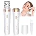 Facial Hair Remover for Women, 2-in-1 Epilator for Women with LED Light, Waterproof Mini Portable Lipstick Design, Electric Epilators Painless Lady Shavers for Face, Bikini Area, Lip, Chin, Leg, Arms
