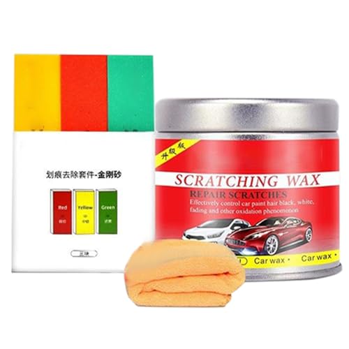 車用スクラッチリムーバー,カー塗装スクラッチ修復ワックス | 100ml ワックス効果 迅速修復 艶だし メンテナンス トラック 自動車用