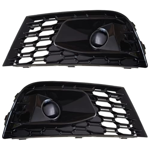 Calandre phare antibrouillard Audi S3 pour look sportif en nid d'abeille