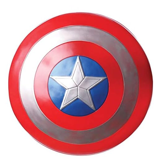 Captain America: Civil War Captain America Shield, Multi, One Size