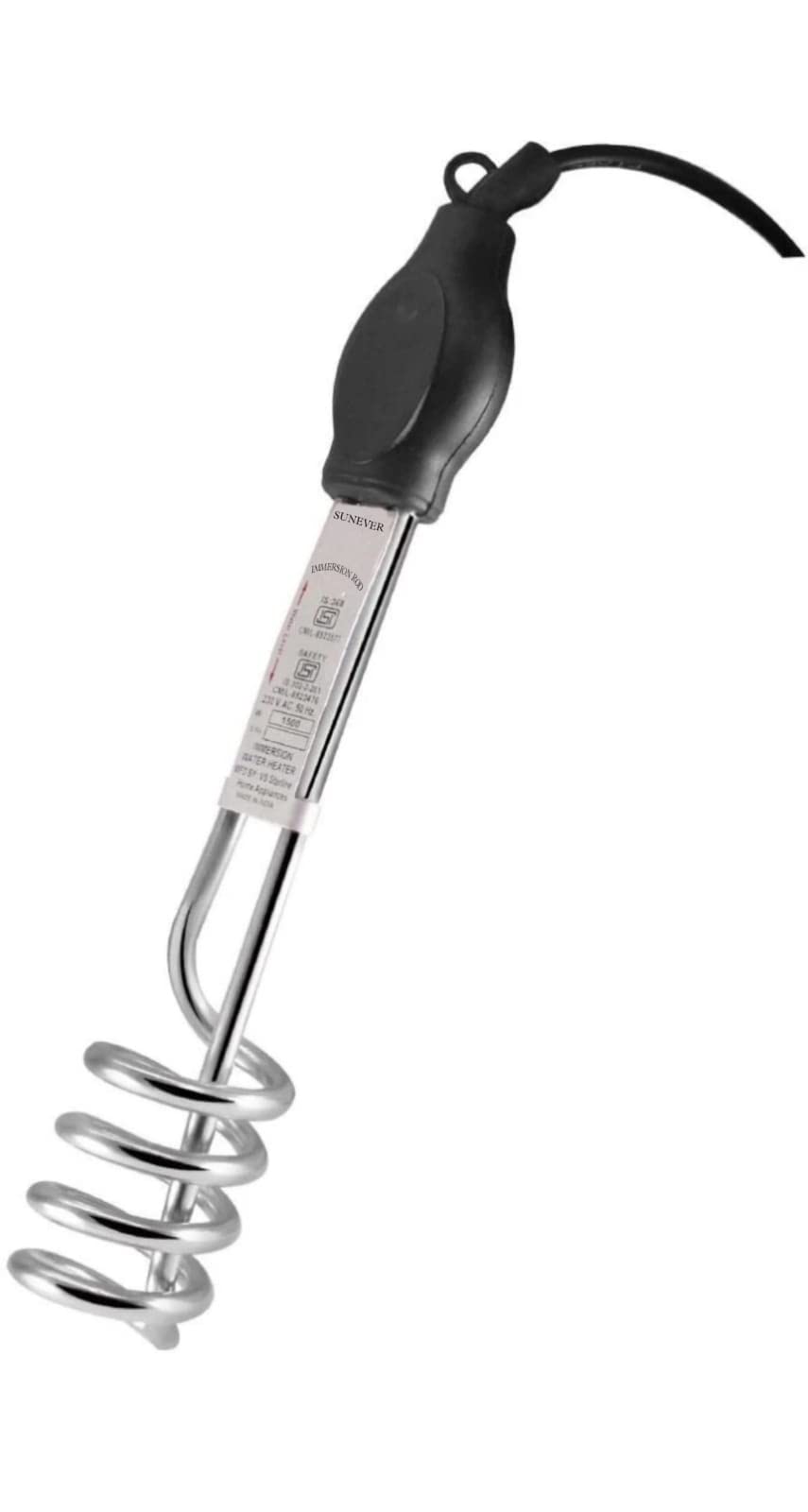 Sunever Immersion Rod 2000 Watt Silver Spiral : Amazon.in: Home u0026 Kitchen