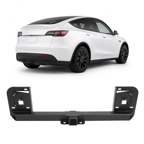ALMULOO Class 3 Trailer Tow Hitch 2 Inch Receiver Compatible with 2020-2023 Tesla Model Y