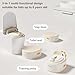 Toddler Potty Toilet for Baby 3-in-1 Training Seat, Potty Chair for kids Portable Removable Seat with Sturdy Step Stool, Splash Guard & Comfortable Backrest, Bowl Easy to Clean