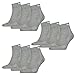 Produktbild PUMA 9 Paar Quarter Socken mit Frottee-Sohle Gr. 35-46 Unisex Cushioned Kurzsocken, Farbe:758 - middle grey mélange, Socken & Strümpfe:43-46