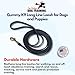 JIM HODGES DOG TRAINING Gummy K9 Biothane Long Line Leash for Dogs, 10,15,20 and 32.5 Feet, Walking Tracking Training Service - Washable Waterproof Lead for Working K9 Groups, Dog and Puppy Owners
