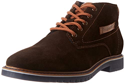 Bugatti Men's Bootie Fashion Boot, Dark Brown, 9