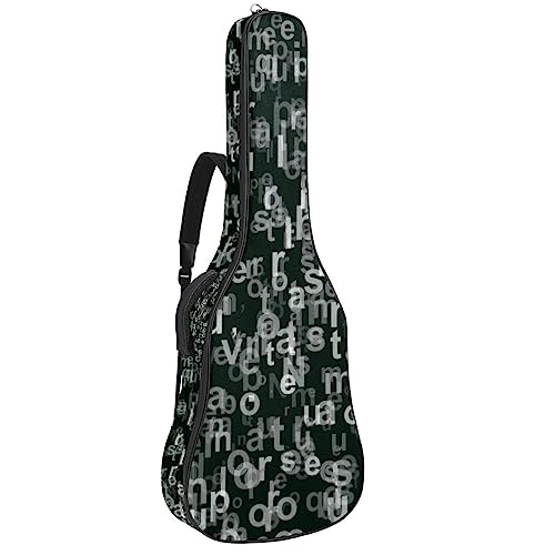 Housse pour guitare acoustique – Motif abstrait en forme de fleur – Housse pour guitare Bleu Grand étui pour guitare compatible avec la plupart des tailles de guitare, Multicolore., 42.9×16.9×4.7 in, - Les Beatles, Paul McCartney, John Lennon, RIngo Starr, George Harrison Housse pour guitare acoustique – Motif abstrait en forme de fleur – Housse pour guitare Bleu Grand étui pour guitare compatible avec la plupart des tailles de guitare, Multicolore., 42.9x16.9x4.7 in,
