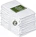 RUVANTI Flour Sack Towels 12 Pack 28 x 28 Inches, Ring Spun 100% Cotton Dish Towel, Machine Washable, Absorbent - Flour Sack Kitchen Towels for Drying and Cleaning - White