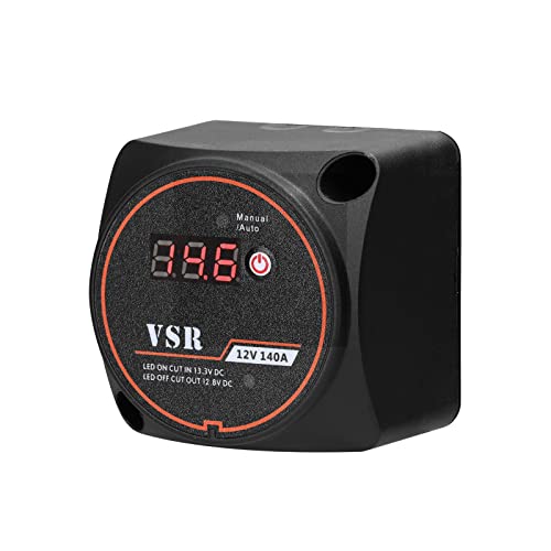 Contrôleur d'isolation de batterie intelligent 12V 140A avec relais VSR Domary