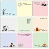 Lawyer Sticky Notes Gifts - 9 PCS Funny Attorney Notepads 3x3 Inches, Lawyer Gifts for Women Men, Law Self-Stick Memo Pads, Legal School Office Supplies for Students Coworkers (450 Sheets)