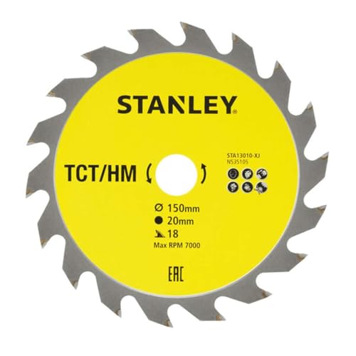 +5035048367506 Lame de scie circulaire TCT 150x20mm 18 dents pour coupe du bois