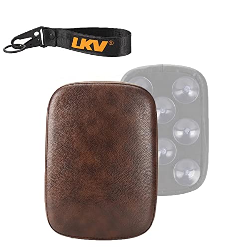 LKV Coussin de Siège Passager Moto avec Remplacement de 8 Ventouses pour Harley 883 X48 1200