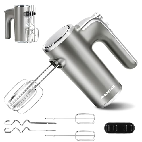 Aigostar Sbattitore Elettrico, Fruste Elettriche Professionale, 400W, 5 Velocità + Turbo, una...