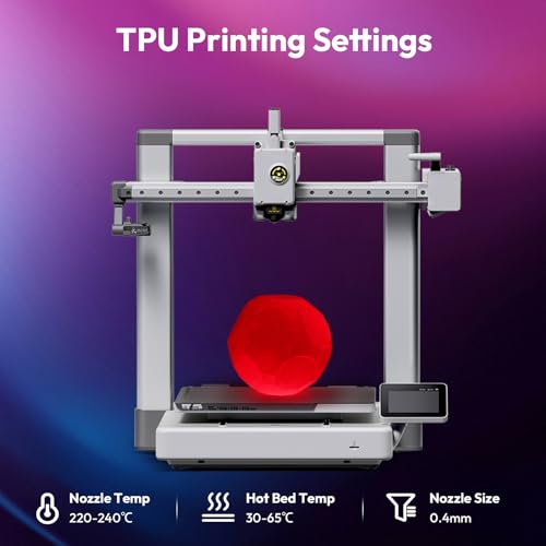 Image of AMOLEN 95A TPU Glow in the Dark Filament Bundle, Red, Orange, Blue Purple, Green 1.75mm Soft Flexible TPU 3D Printer Filament, Best with UV Lamp, 200g x 4 Pack, Luminous Filament for Halloween