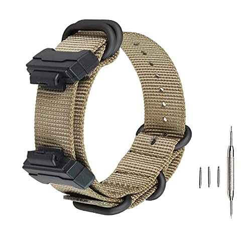 G Shock Watch Band,22mm Replacement Nylon Watch Band Strap For Casio Men Women G-Shock GA-110/100/120/150/200/300/400 GD-100/110/120 G-8900 DW-5600 GW-M5610 DW-6900 G-5600 GW-6900 DW-9052 GLS-8900