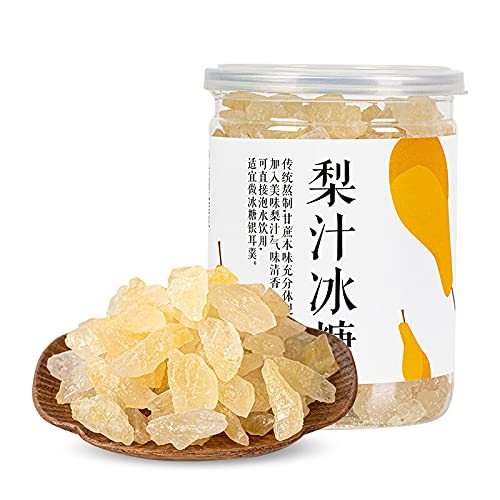 人民食品 氷糖梨ジュース氷糖小粒氷糖自家製銀耳蓮羹甘汁瓶入り400g