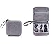 Produktbild Reisetasche für DJI Action 2 Dual-Screen Combo/Power Combon, leicht und klein, sichere Reisetasche für DJI Action 2 Aufbewahrungsbox (grau)