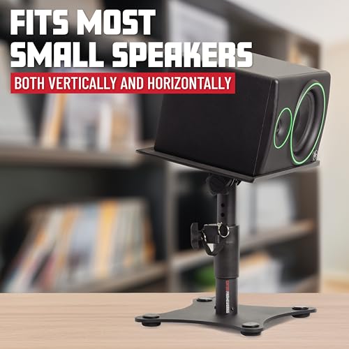 Gator Frameworks Desktop Studio Monitor- und Lautsprecherständer - 2er-Set (GFWSPKSTMNDSK)