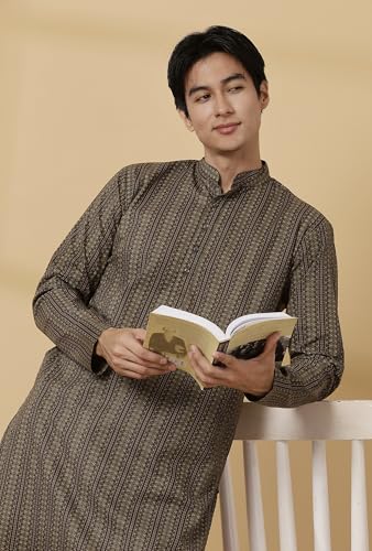 Image of Majestic Man Men's Cotton Regular Fit Casual Kurta