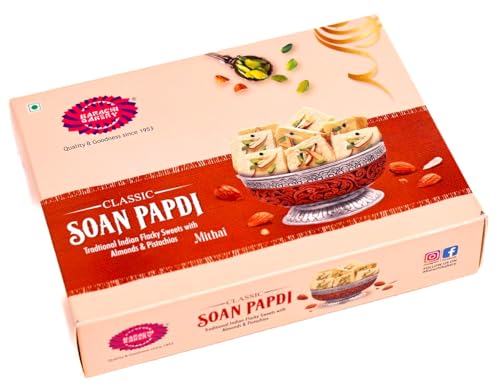 Karachi Bakery Soan Papdi 400gm | Indian Sweet | Classic Flavour | Mithai - Image 4 thumbnail