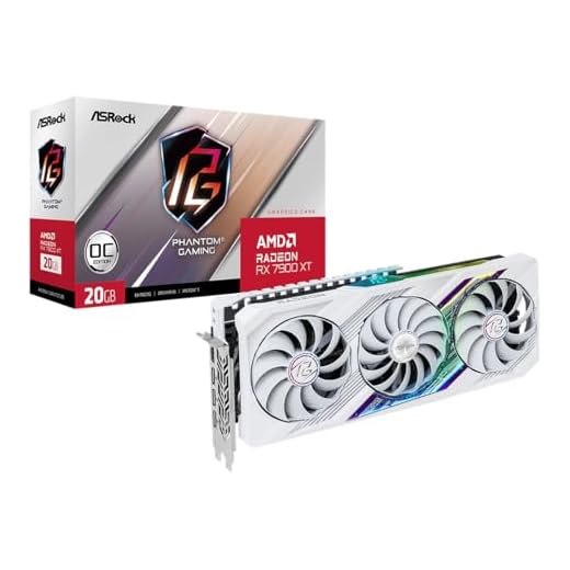 Placa de Vídeo ASRock Radeon RX 7900 XT Phantom Gaming OC, 20GB, GDDR6, 320-Bit, ARGB, Branco