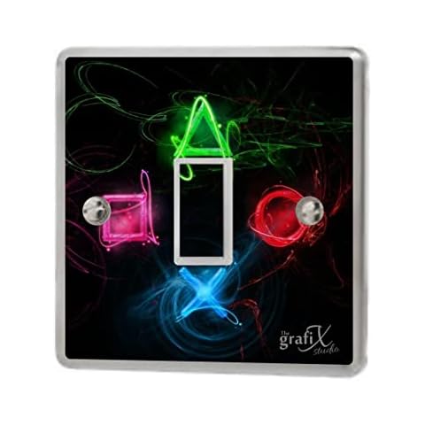 Gamer Light Switch Sticker Decal Cover Cover