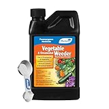 Monterey Vegetable and Ornamental Weeder Bundled with Measuring Spoon - Preemergence Herbicide for Use in Ornamental and Vegetable Gardens - 32 oz