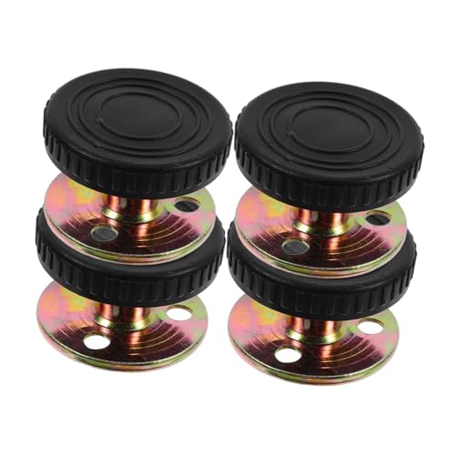 ULTECHNOVO 4Piezas Fijador de Mesilla de Metal Ajustable Actuador para Estabilización de Dormitorios Herramienta Antideslizante