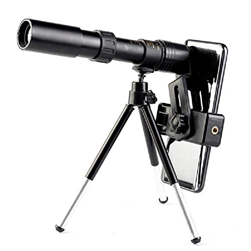 Telescopio monocular zoom telefoto con trípode